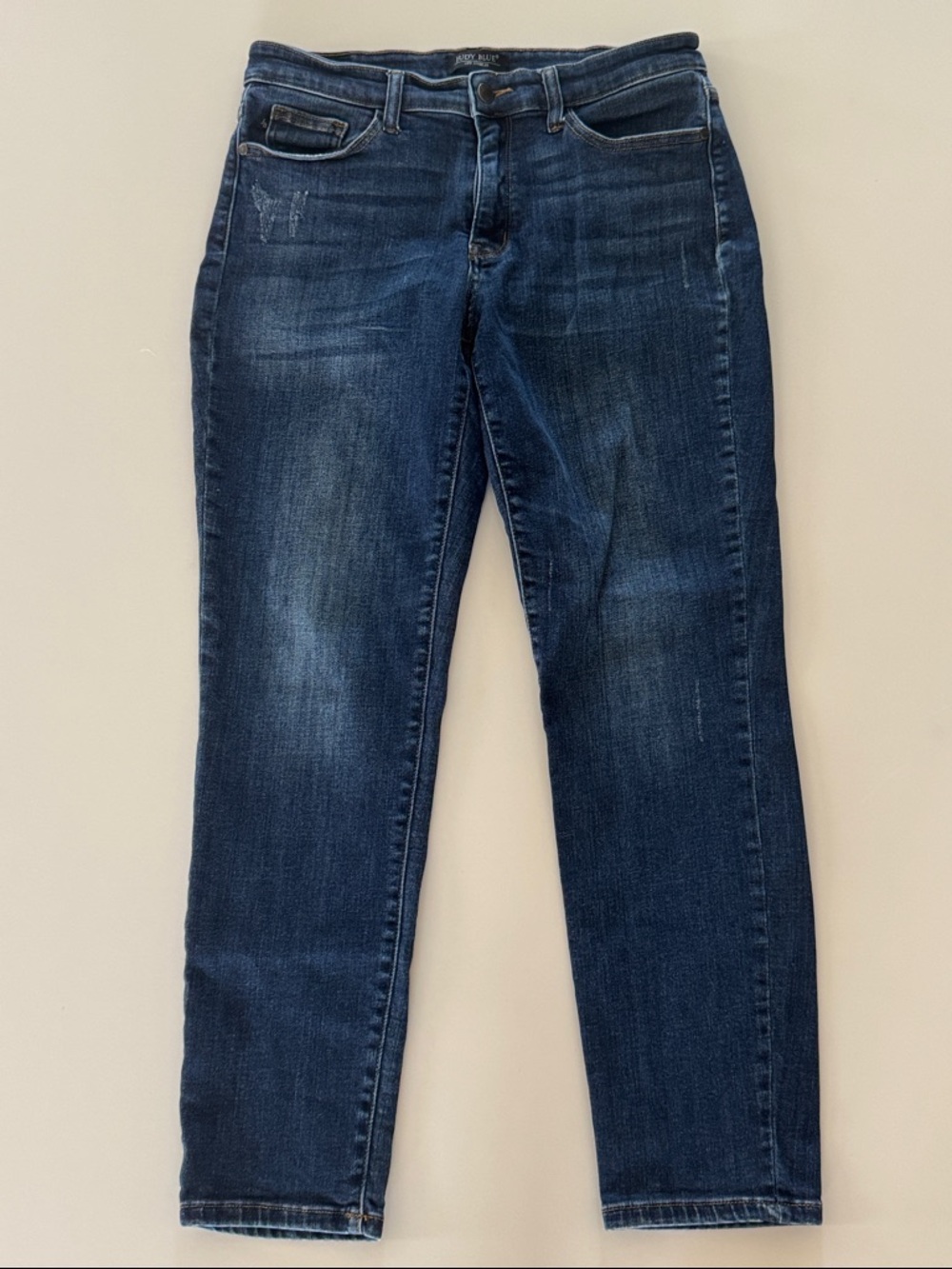 Judy Blue Los Angeles Women's Size 11/30 Skinny Fit Dark Wash Denim Jeans Cotton